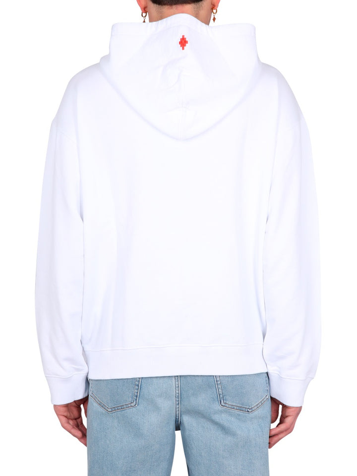 Marcelo Burlon Felpe - Bianco | Wanan Luxury