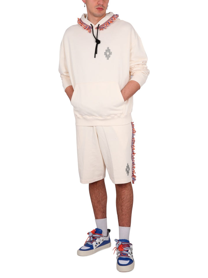 Marcelo Burlon Felpe - Neutro | Wanan Luxury