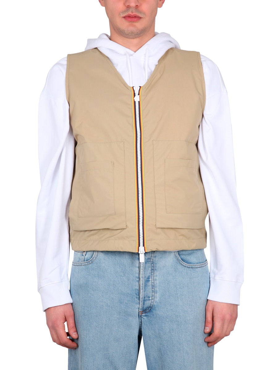 K-Way Gilet - Beige | Wanan Luxury