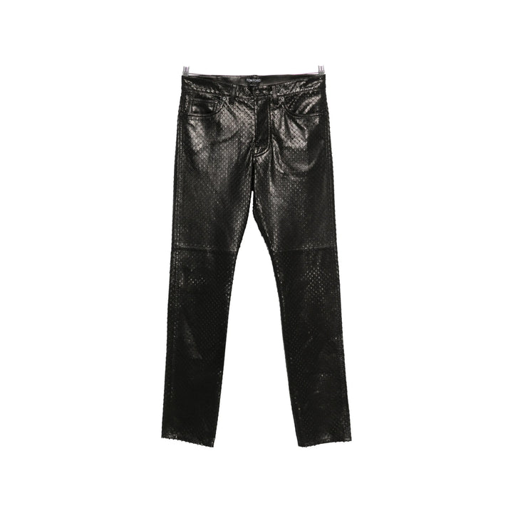 Tom Ford Leather Pants - Nero | cb8699023c828cd41e907df85a1d49ca325d9f80