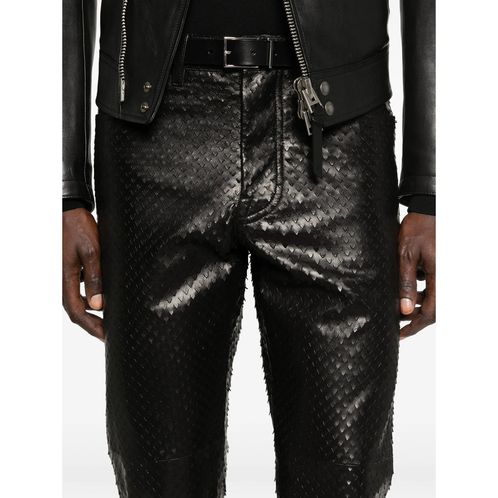 Tom Ford Leather Pants - Nero | fc5db3d504bb9414c42b1a3160a6eb3226a96185