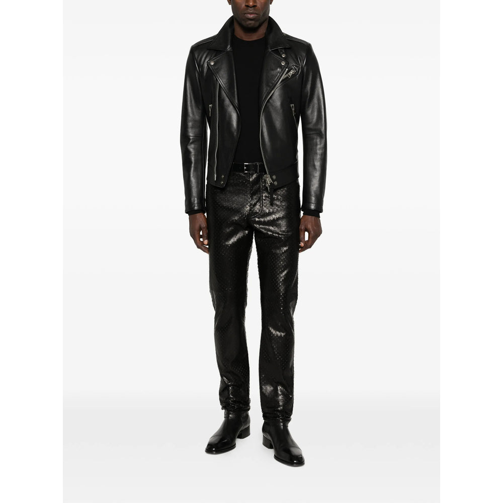 Tom Ford Leather Pants - Nero | 9f0908517807618134549ef748acb3d5d9b7f2ba