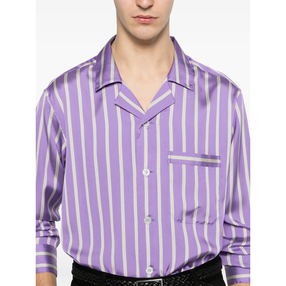 Tom Ford Camicie - Viola, Bianco | 33d7f0727764985f9b993103d0f63b50866d1002
