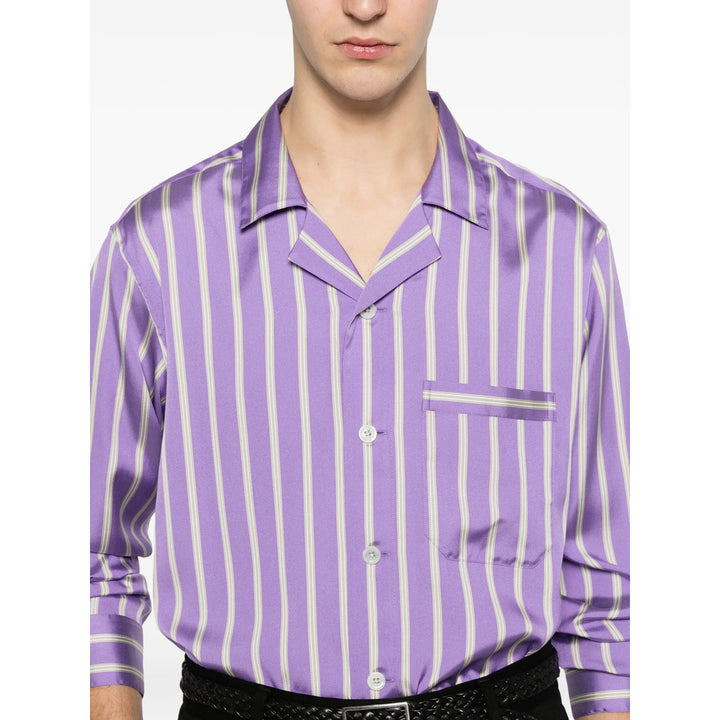 Tom Ford Camicie - Viola, Bianco | 33d7f0727764985f9b993103d0f63b50866d1002