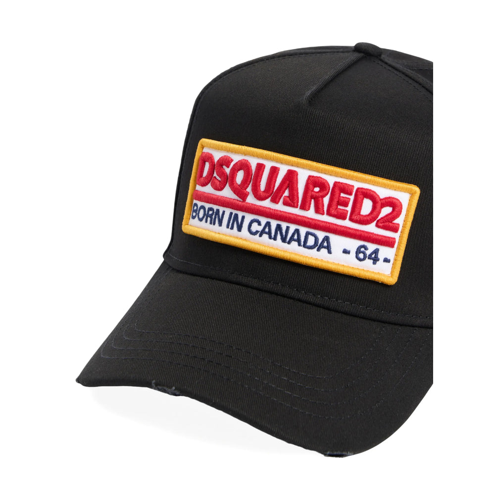 Dsquared2 Caps - Nero | aa3b4e61c7d70783ae1d5cc55f1beca02b2332aa