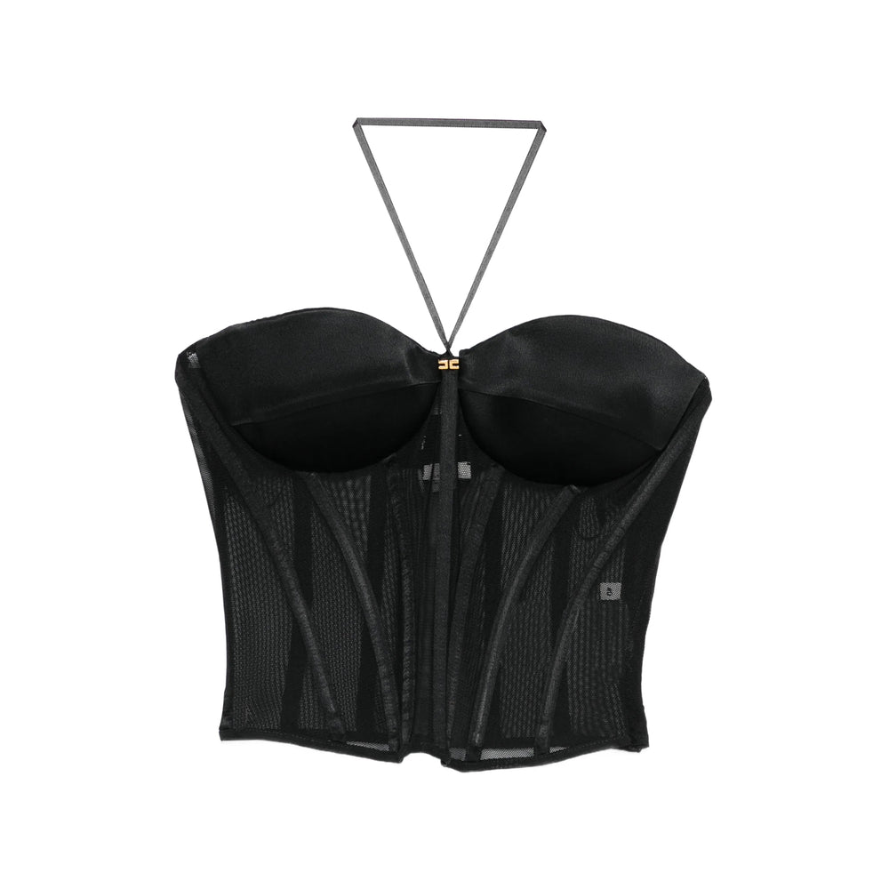 Elisabetta Franchi Top - Nero | 9ee5e528f43ad9cd10ea2504c3f992fff7575ac9