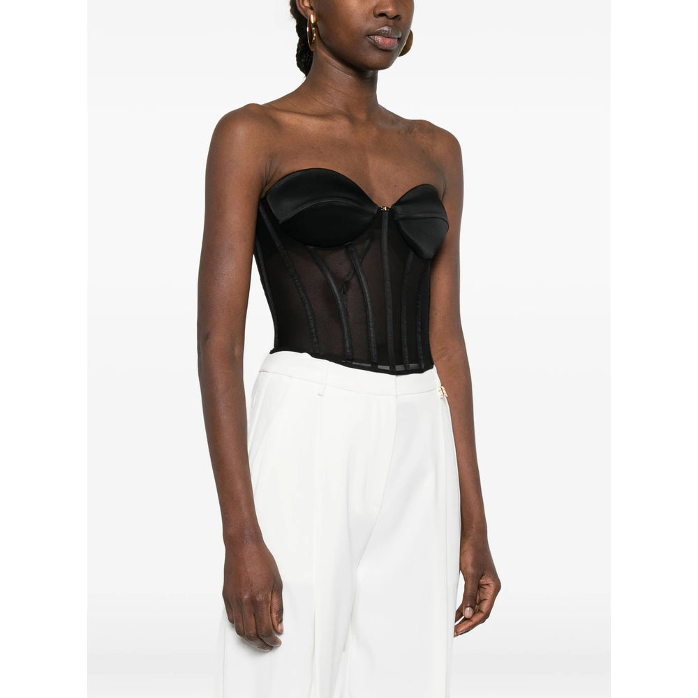 Elisabetta Franchi Top - Nero | 3e6e193160d38d1a0f009cd5a128e54be93f98dd