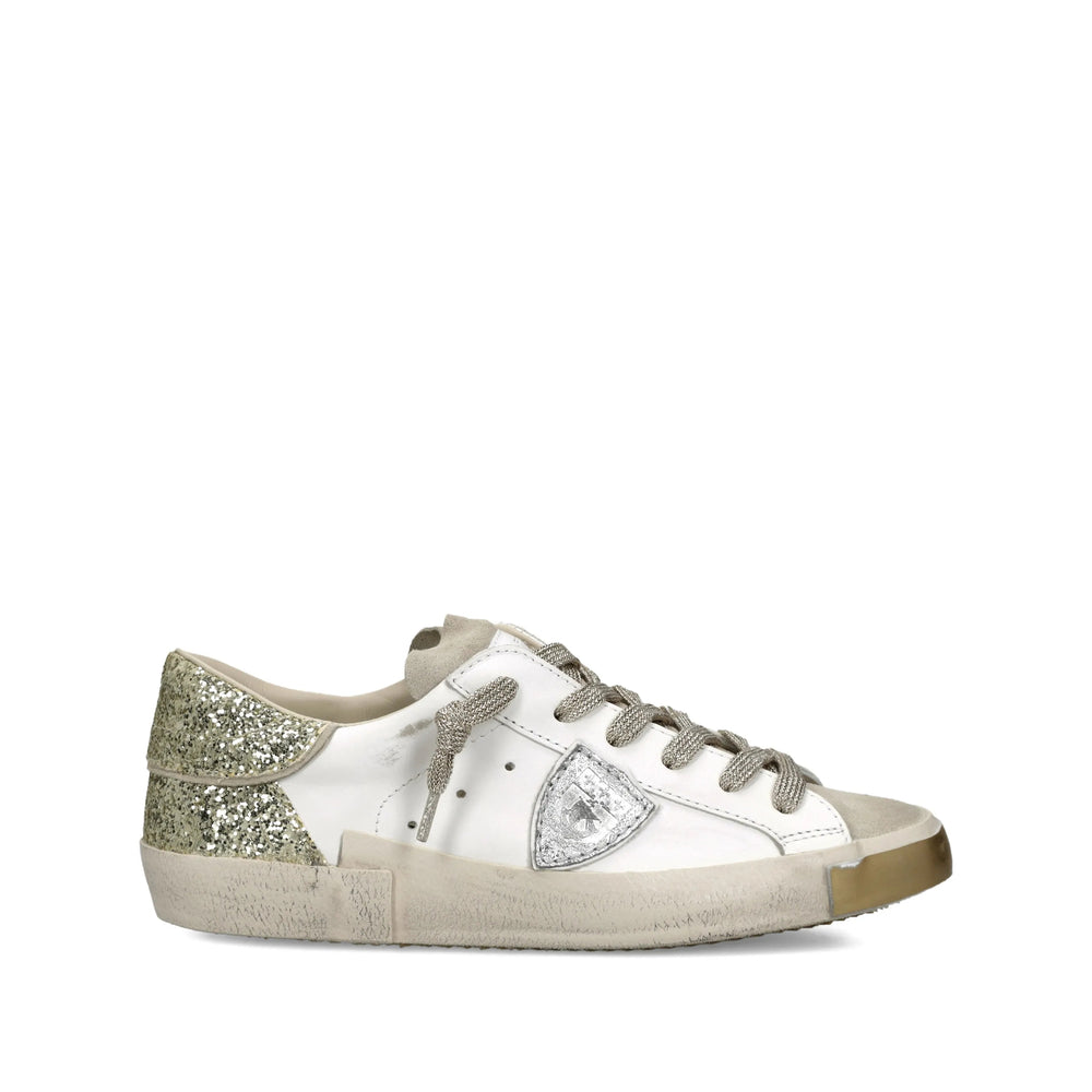 Philippe Model Sneakers - Bianco, Oro | 657d17fe0b07bec58fcee7b23cd332c661d906e0