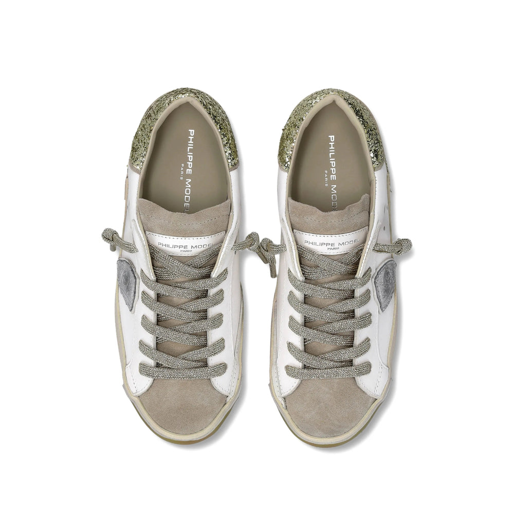 Philippe Model Sneakers - Bianco, Oro | ed1298ac0083d55d713f3577cba6ba3c29067ccd
