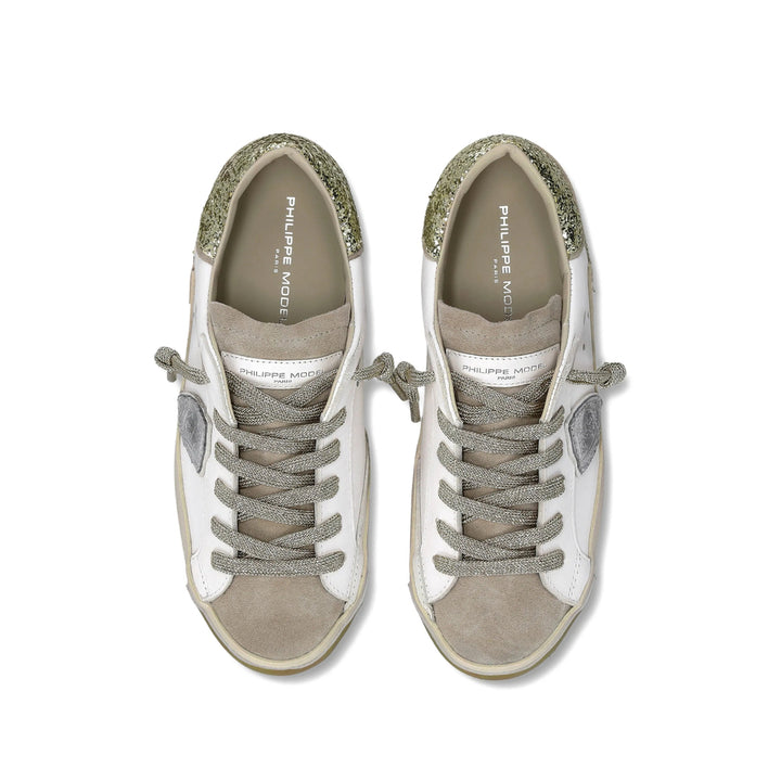 Philippe Model Sneakers - Bianco, Oro | ed1298ac0083d55d713f3577cba6ba3c29067ccd