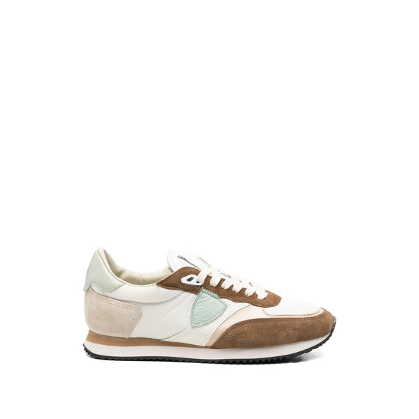 Sneakers Bianco, Marrone