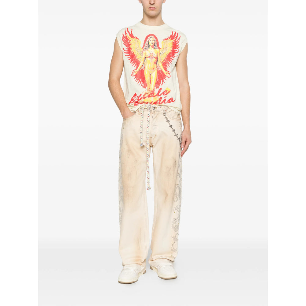 Ercole Studio T Shirt - Giallo, Rosso | 3754bdc94fcfcb57d43fcf679938a89f8cd688d6