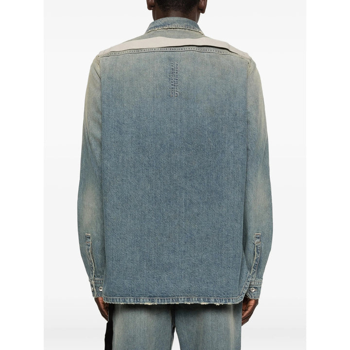 Rick Owens Drkshdw Outerwears - Blu | 98a5a34957de7e0a4e37bf22fb7ed52929b4bd60
