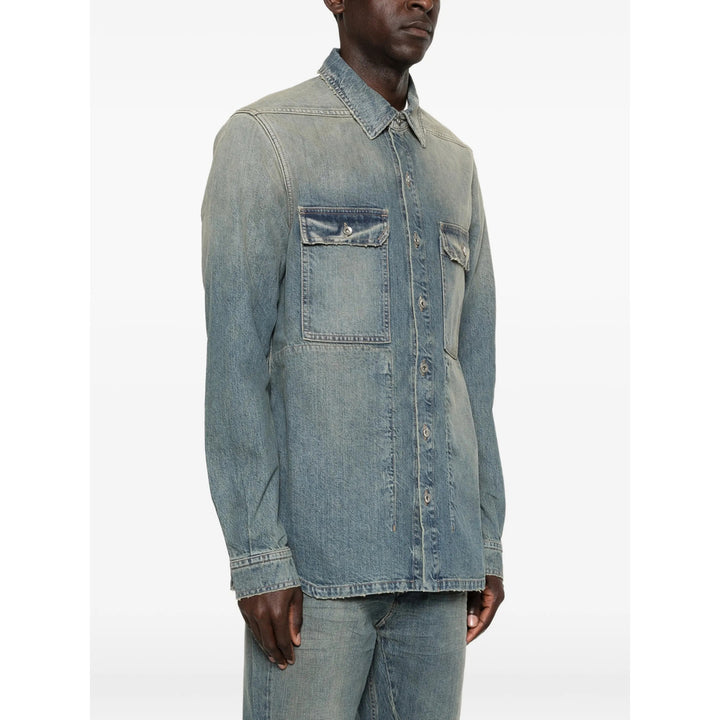 Rick Owens Drkshdw Outerwears - Blu | 59e9c5c59423e22fc262fca6651f5d0d77824831