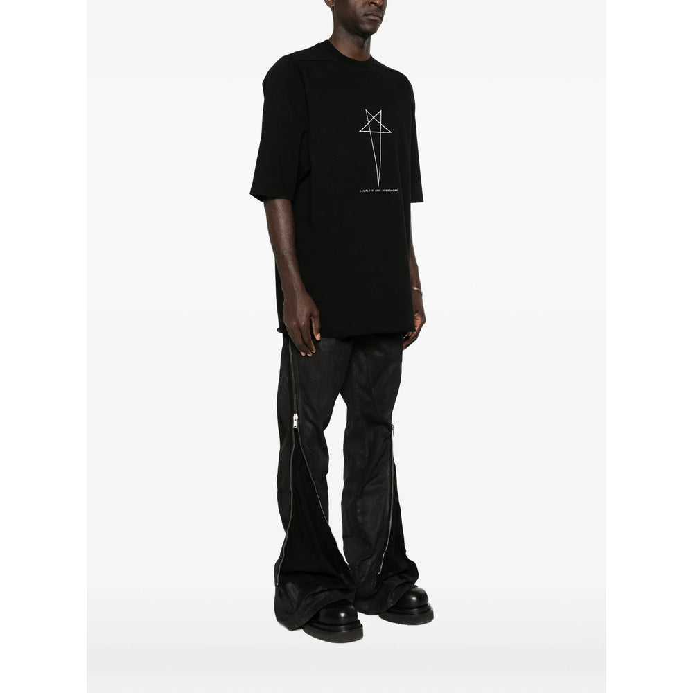 Rick Owens Drkshdw T Shirt - Nero | e7c3554e49d2e1fb0922b5a05ac78bdfd2018c2f