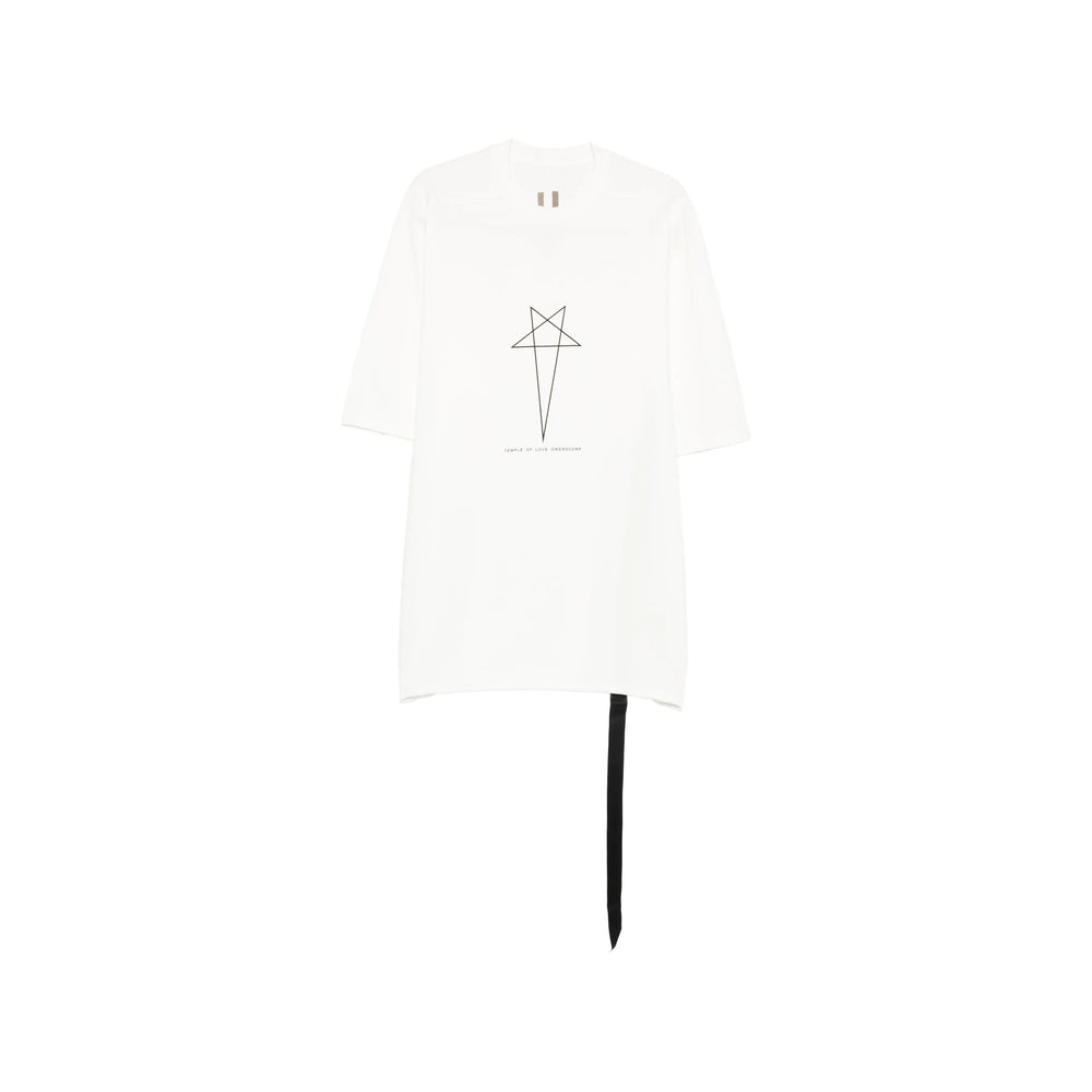 Rick Owens Drkshdw T Shirt - Bianco | 3c60d6066e8ee340f371f8fc934c43037ce807f5