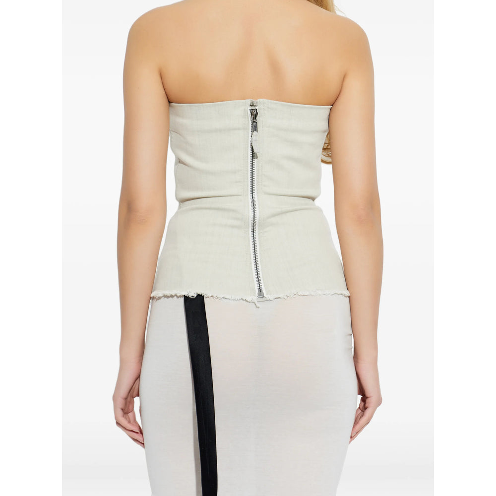 Rick Owens Drkshdw Top - Neutro | eb48b1f6c67e4b9b0c753e1aba0ef9b5df17a7f6