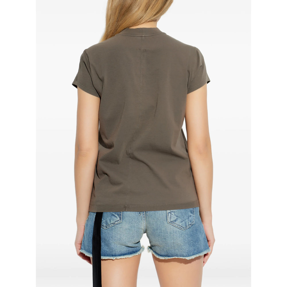 Rick Owens Drkshdw T Shirt - Marrone | df06c511e6ac4f5799a358352f1c952e04ac73d6