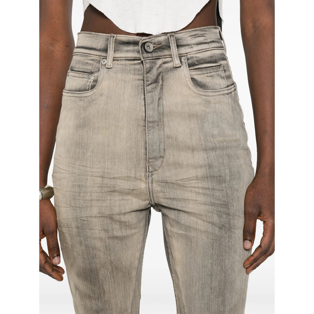 Rick Owens Drkshdw Jeans - Neutro | ab430951470a8e2ceaa15d464a68a4b7deb2e28e