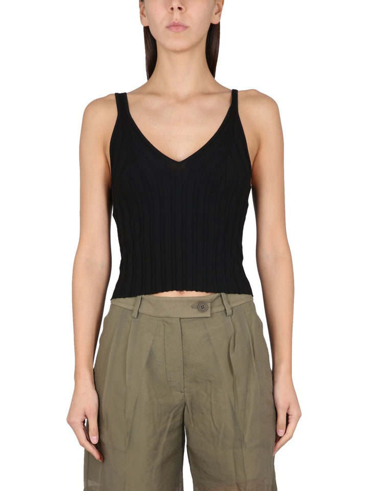 Helmut Lang Top - Nero | Wanan Luxury