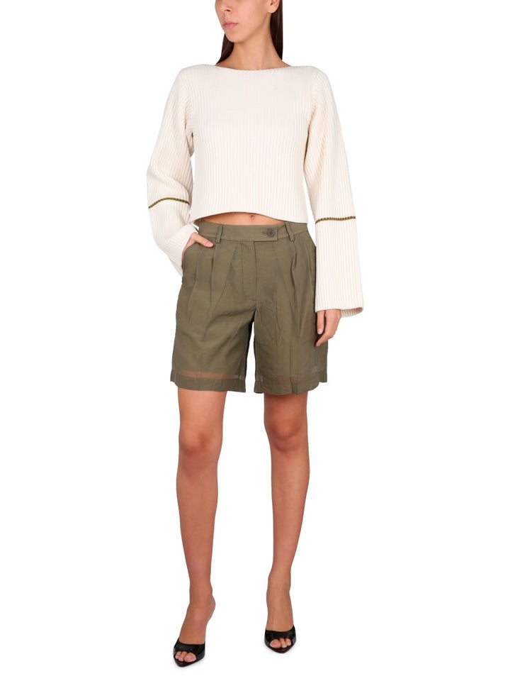 Helmut Lang Shorts - Verde | Wanan Luxury