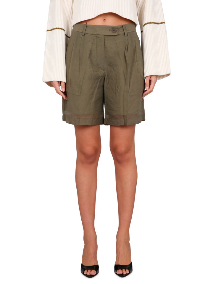 Helmut Lang Shorts - Verde | Wanan Luxury