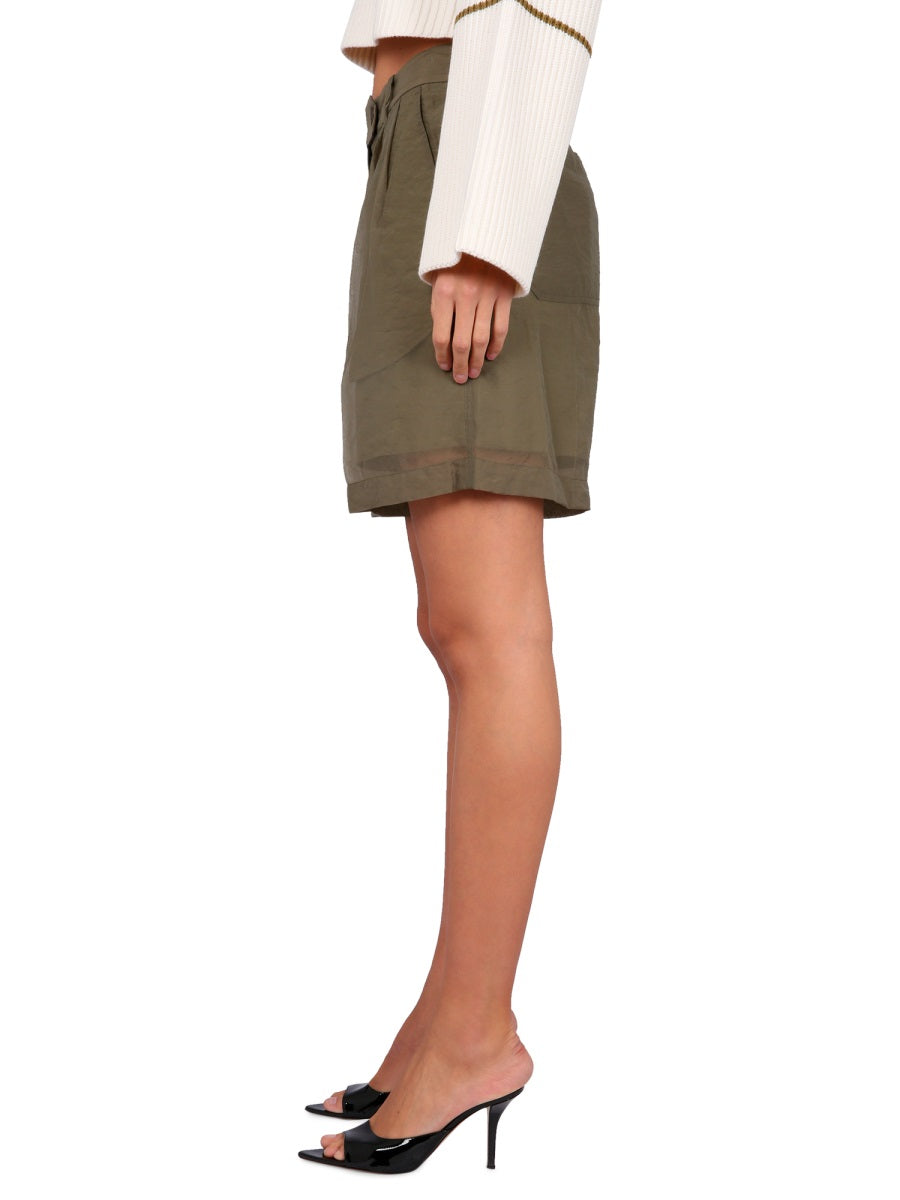 Helmut Lang Shorts - Verde | Wanan Luxury