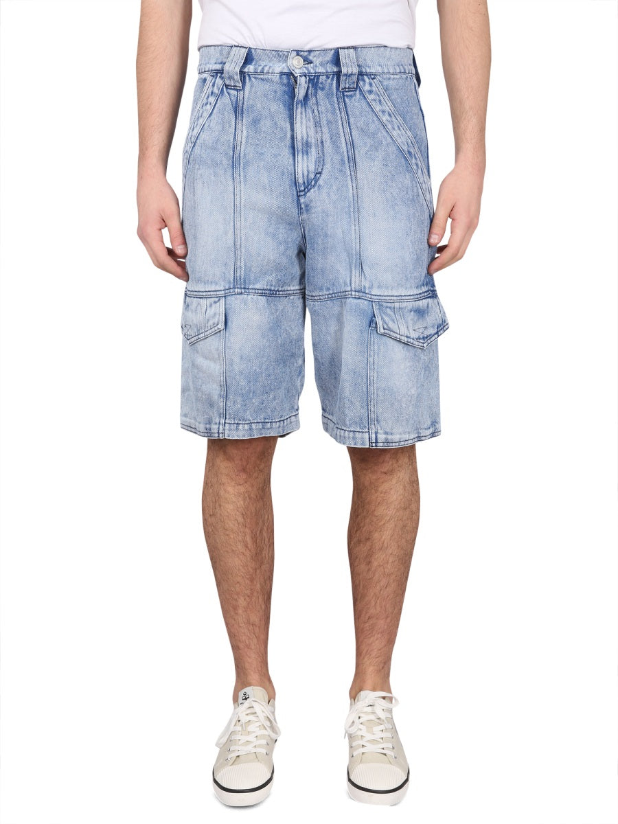 Isabel Marant Shorts - Azzurro | Wanan Luxury