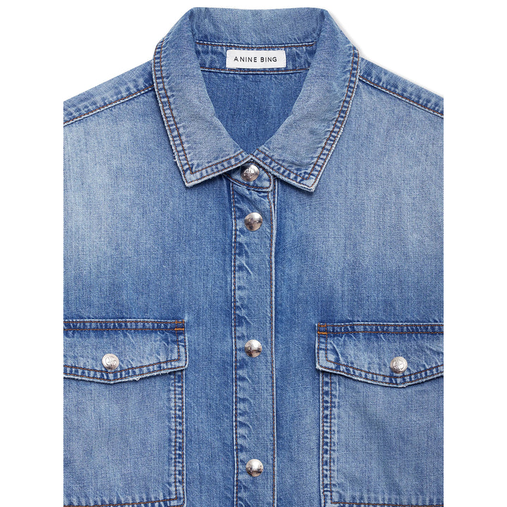 Anine Bing Camicie - Blu | 517d07d6d54e4095703ae14f0c29ffe047d7a709