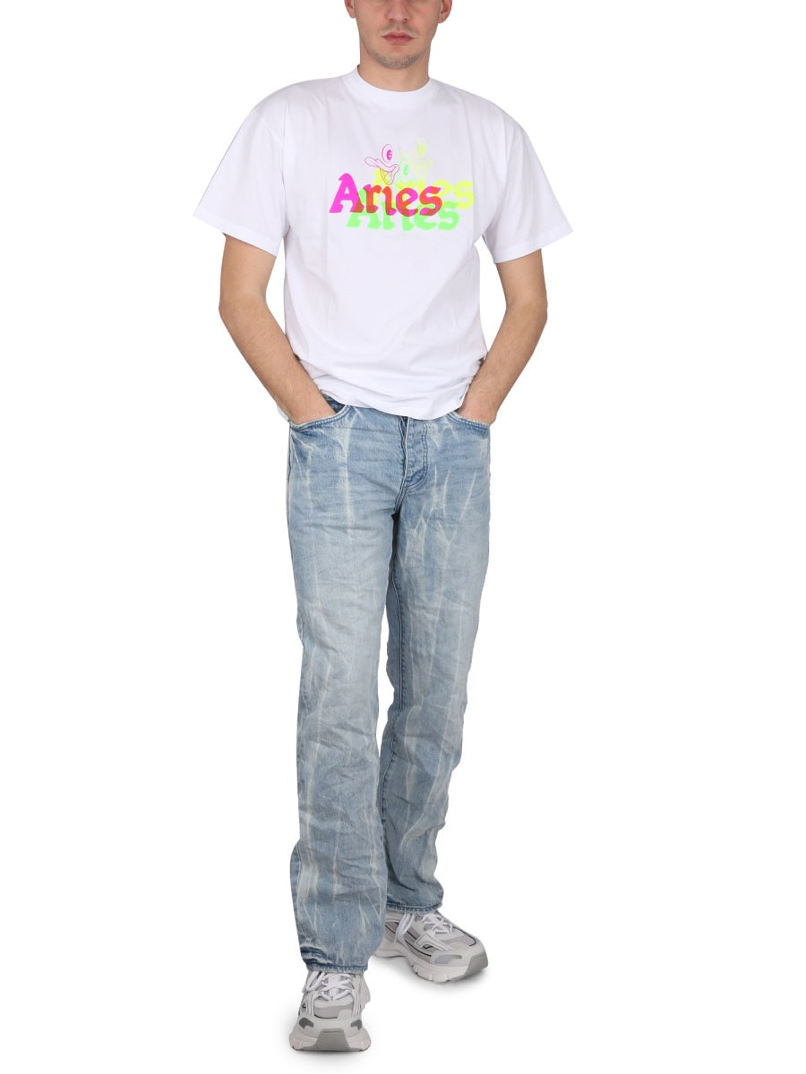 Aries T shirt - Bianco | Wanan Luxury