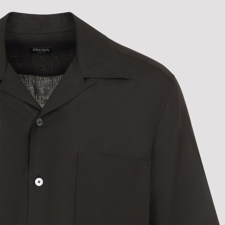 Zegna Shirts - Marrone | 60a3d9f7df538f0d401a029236a25f34a3aed511