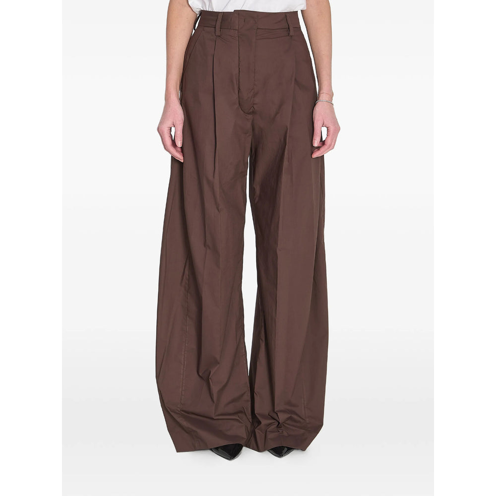 Thelatest Pantaloni - Marrone | 78cb345aca840443eecc34958c6e5c002d14cf76