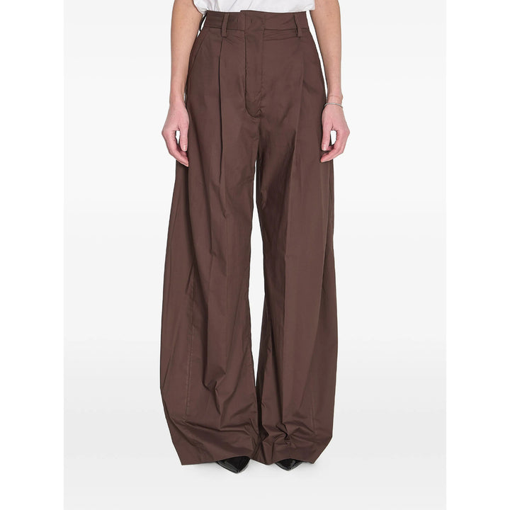 Thelatest Pantaloni - Marrone | 78cb345aca840443eecc34958c6e5c002d14cf76