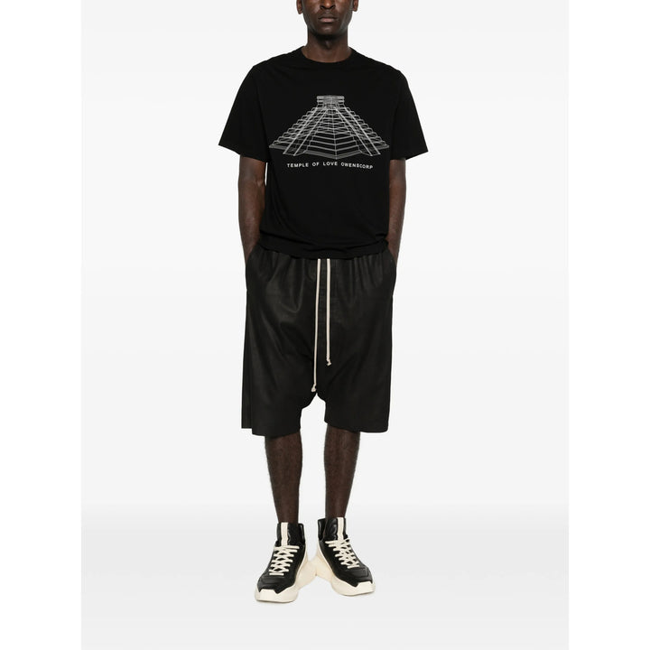 Rick Owens T Shirt - Nero | cb4e7c1e4932d1165af7d64e50f0a9e28fff438a