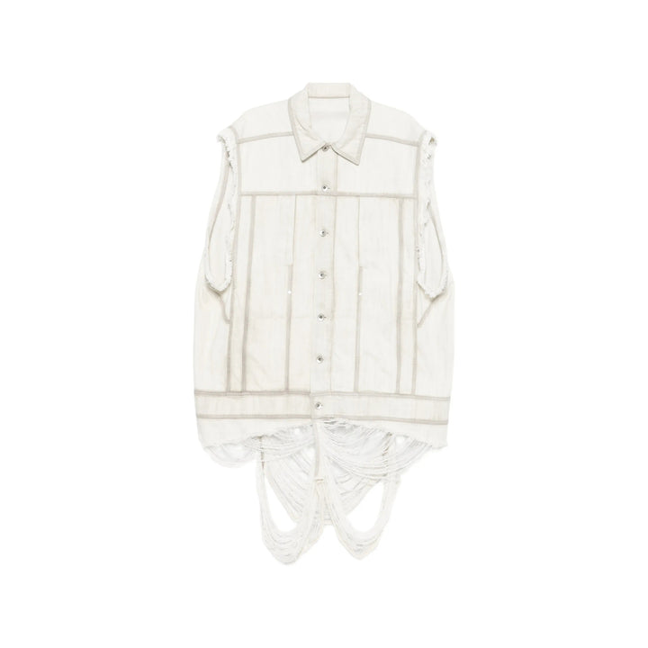 Rick Owens Outwear Waistcoats - Neutro | a697463f35836c656028048c2f5b5bb7509ebab5