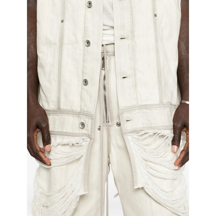 Rick Owens Outwear Waistcoats - Neutro | c9c6643cc233f4679ffa84ebb846fef50905060e