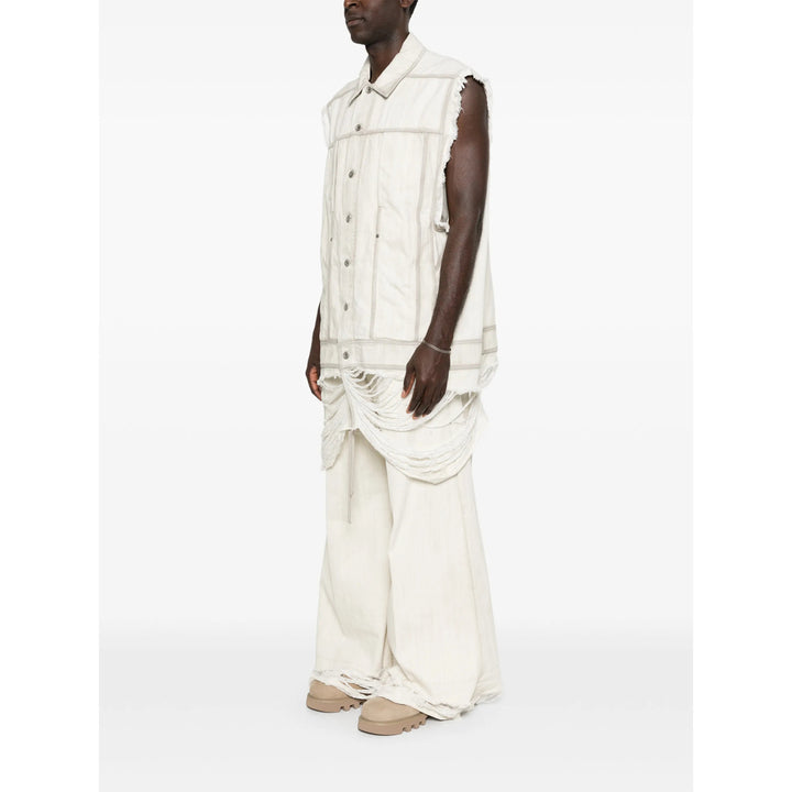 Rick Owens Outwear Waistcoats - Neutro | c85751af45c479ca24eb1ea0c4c4803cc8b2b9ba