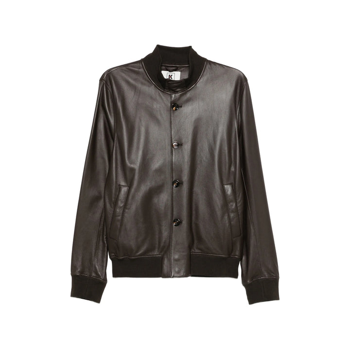 Kired Leather Outerwears - Marrone | 196ae59360baa9600d436c0a8cc4a0f9208f8752