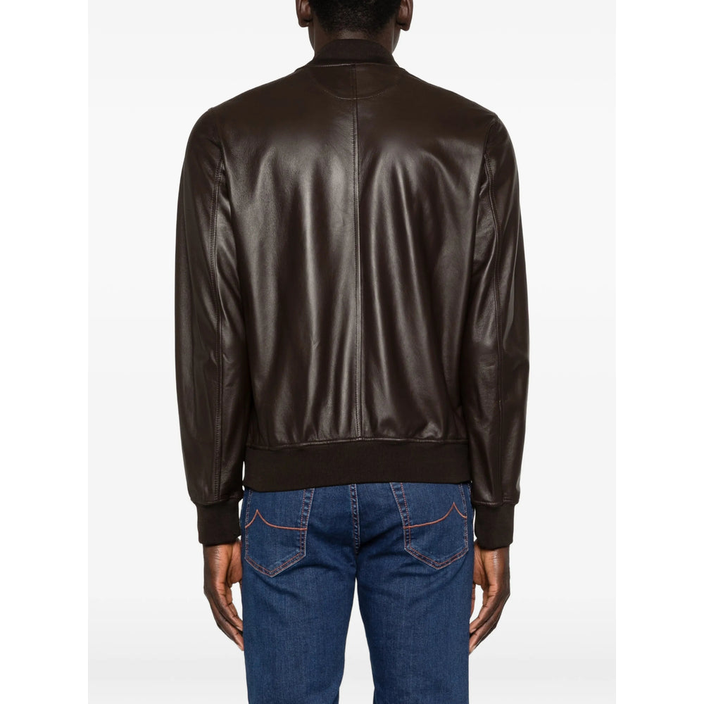 Kired Leather Outerwears - Marrone | 5d8c8349ab0e45b5dcd7aabfb20cd9fb8c382269