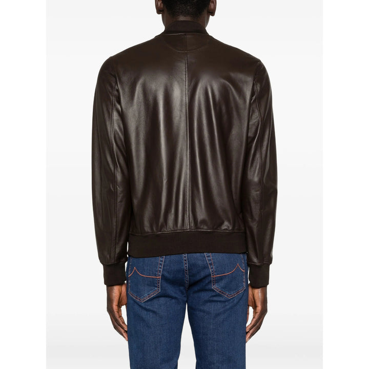 Kired Leather Outerwears - Marrone | 5d8c8349ab0e45b5dcd7aabfb20cd9fb8c382269