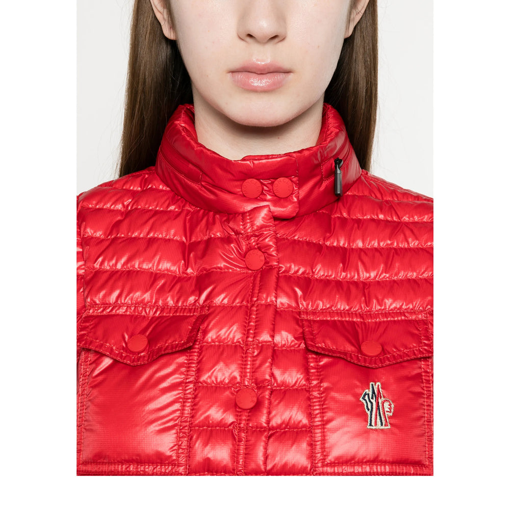 Moncler Grenoble Waistcoats - Rosso | 1bf504f3ed691387e326dbb0b4dddc22394bb58f