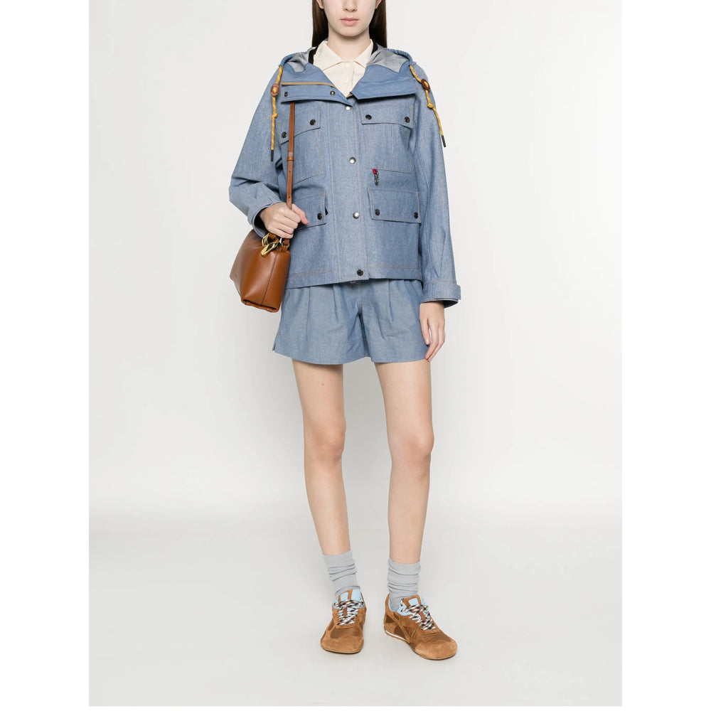 Moncler Grenoble Shorts - Blu | 15c061cc775a851f4de902a47839e709d5168309