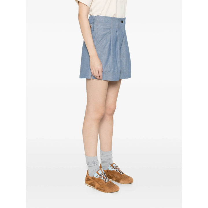 Moncler Grenoble Shorts - Blu | bb3e5c900a60013b8a79e69a5f1babaaf455291a