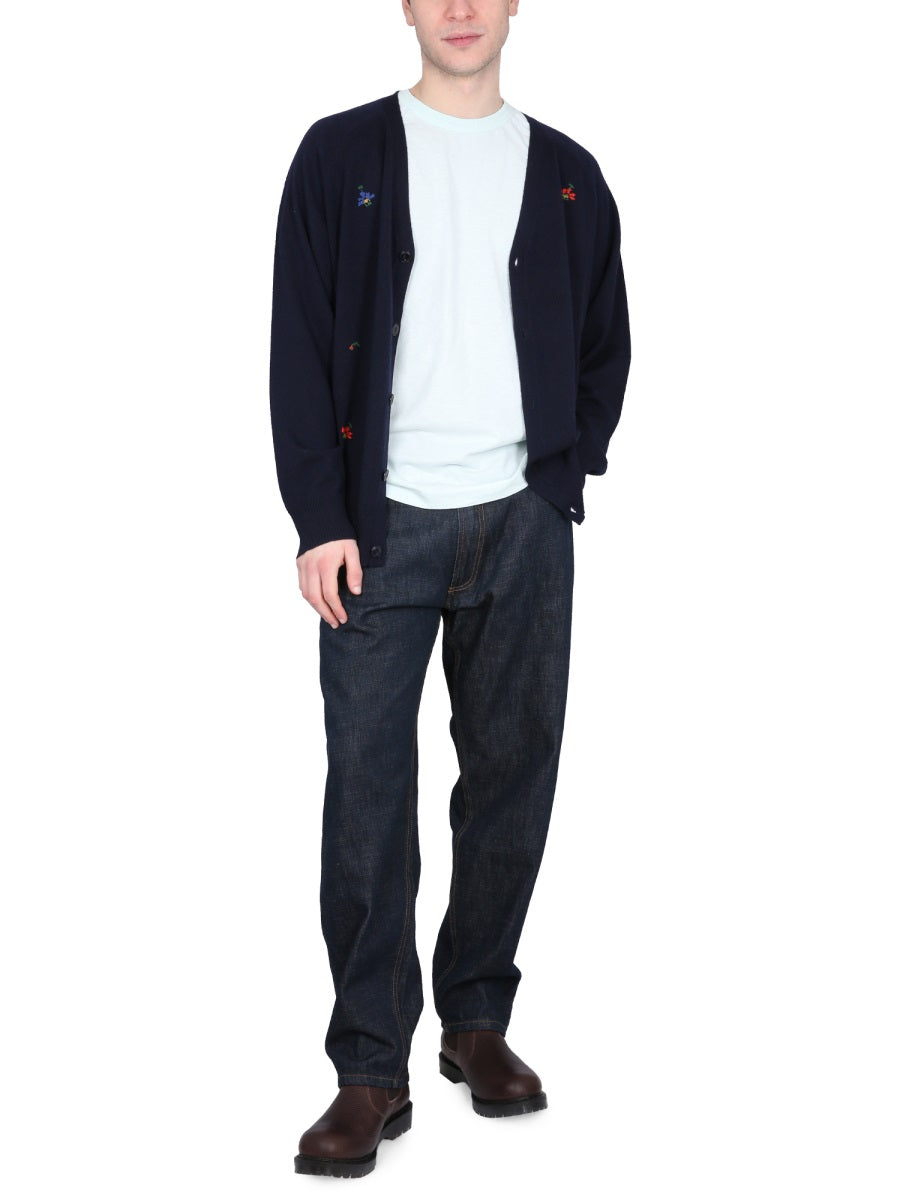 YMC T shirt - Azzurro | Wanan Luxury