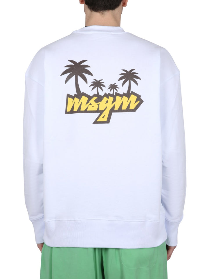 MSGM Felpe - Bianco | Wanan Luxury
