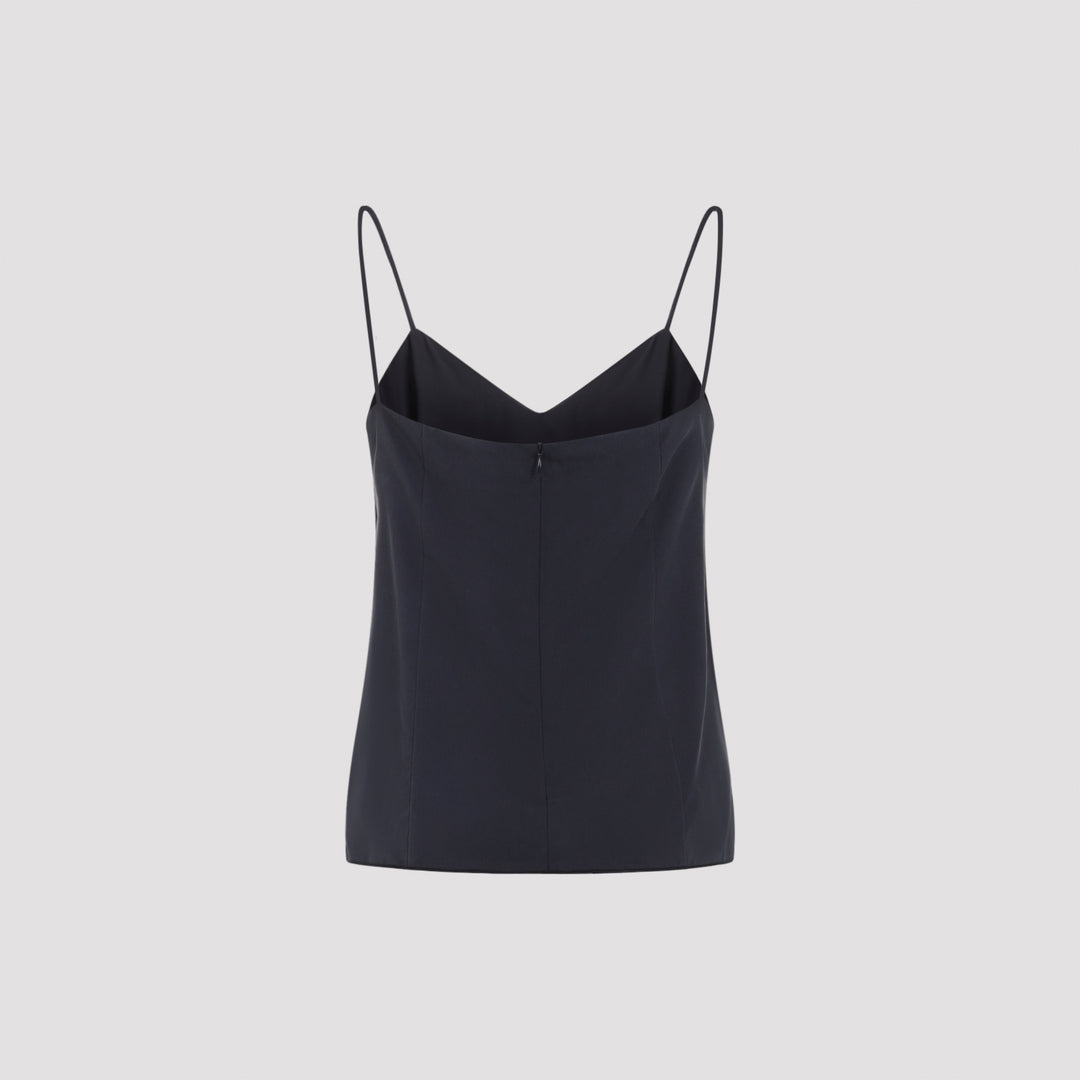Max Mara Top - Blu | 40aa46d6ca63dd1e6e8faff043f633e42e8ada58