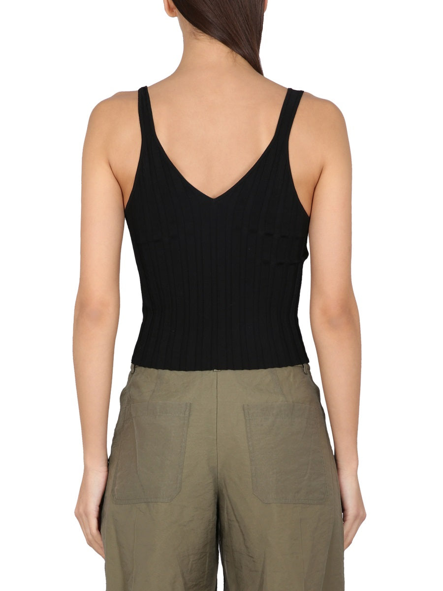 Helmut Lang Top - Nero | Wanan Luxury