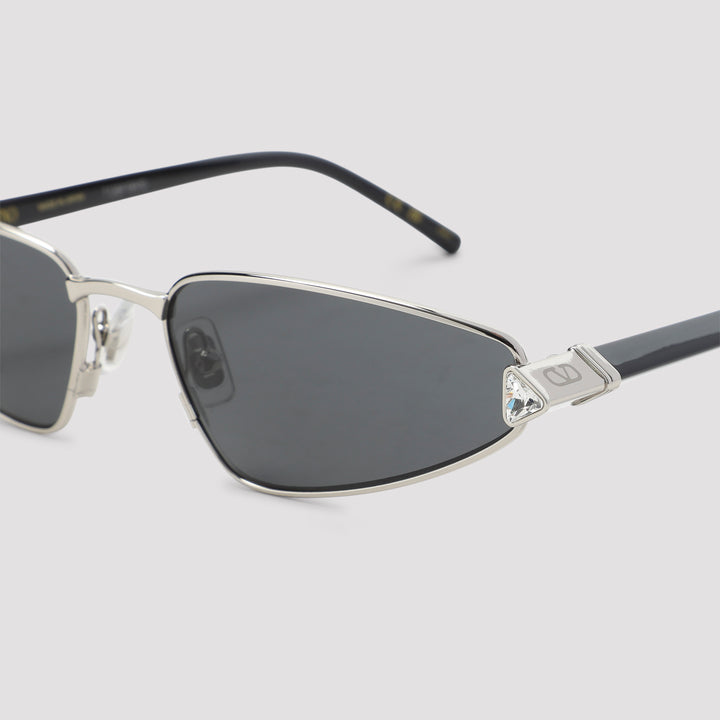 Valentino Eyewear Occhiali da Sole - Metallic | af7697b618da784bbe534ea2601cfe87848ee1ae
