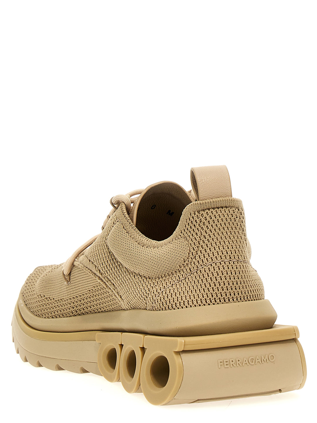 Ferragamo Nima Sneakers - Beige | 3c9f672c15b07298e10e8e12749e82e6ae09fe4f
