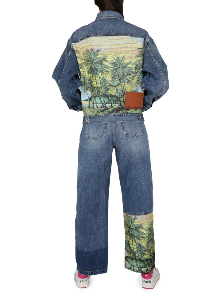 Palm Angels Giacche - Blu | Wanan Luxury